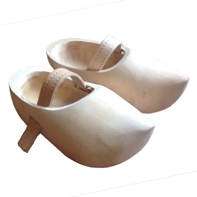 Scherjon Kinder Tripklompen Blank Maat 30/31 Topkwaliteit