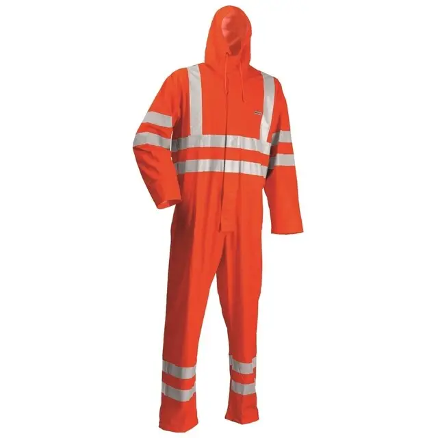 Gereduceerde Prijs De Boer Hi-Vis Spuitoverall Microflex Oranje Maat XL