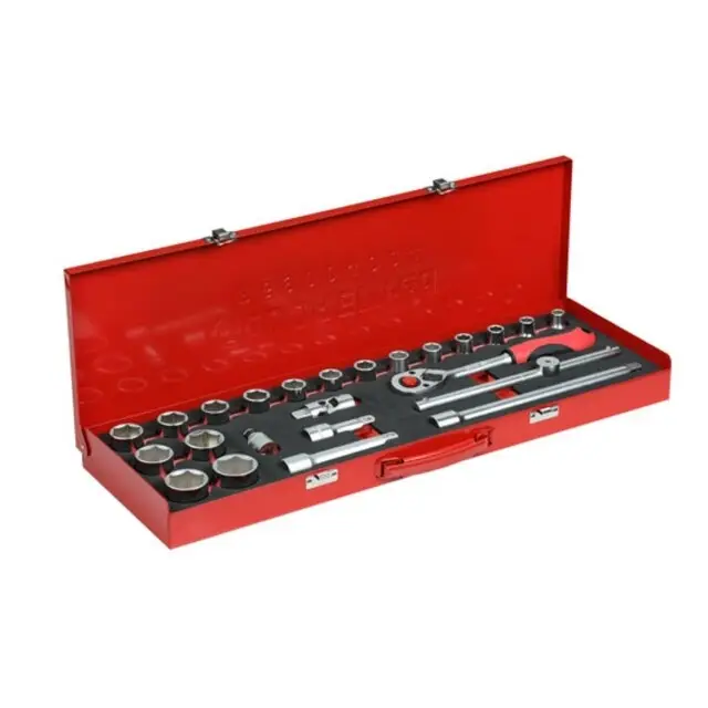 GEDORE R69004024 Dopsleutelset 1/2 24-delig Exclusieve Aanbieding