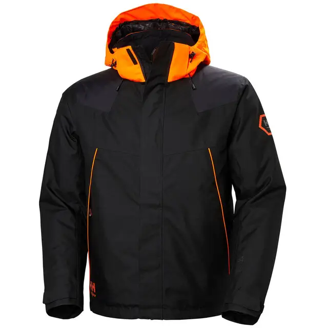 Helly Hansen Chelsea Evolution Winterjas Zwart - Maat XL Gratis Verzending