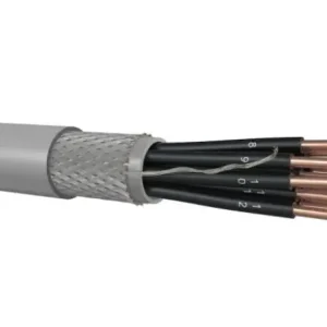 Betrouwbaar Dynamic Installatiekabel VO-YMvKas 2 x 2,5 mm² 0,6/1 kV Dca-s3,d2,a3 - 25 m