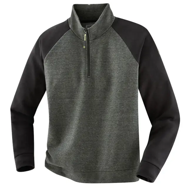 Terrax Sweat Troyer Donkergroen/Zwart Maat L Nieuw