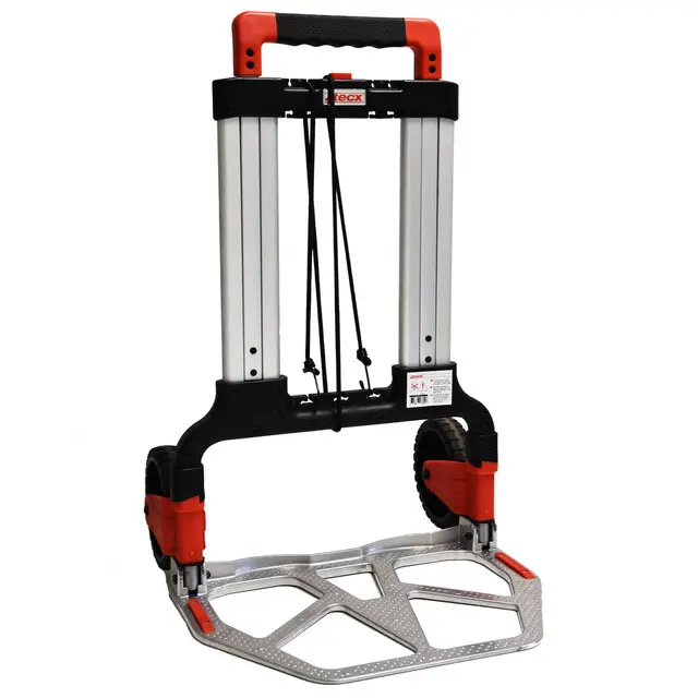 4Tecx Steekwagen Opvouwbaar 125 KG Alleen Vandaag