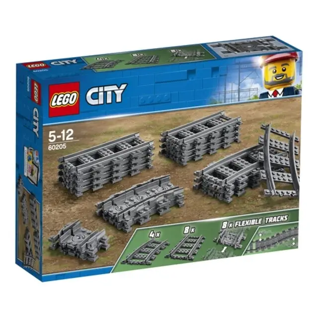 LEGO City 60205 - Treinrails Beperkte Voorraad