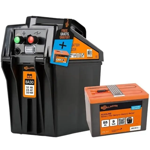 Exclusieve Aanbieding Schrikdraadapparaat (Incl. Batterij) BA30 - Gallagher