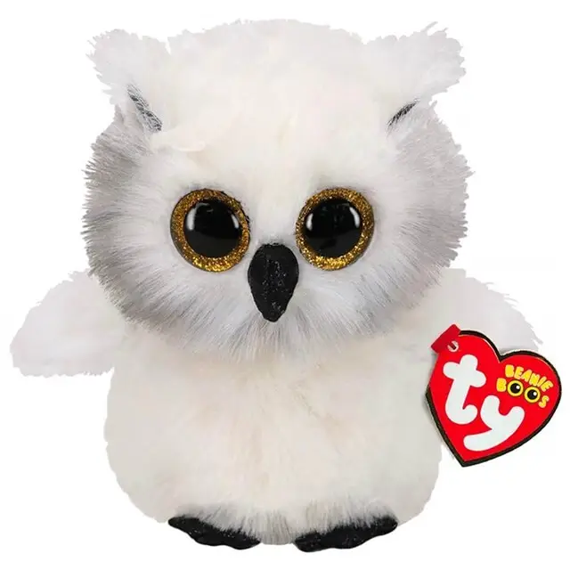 Rechtstreeks Van De Fabrikant Ty Beanie Boo's Austin Uil 15cm