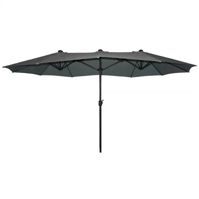 SenS-Line Parasol Marbella Antraciet 270x450 CM Modern