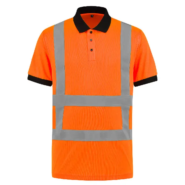 Merkproduct De Boer Hi-Vis Poloshirt RWS Oranje Maat L