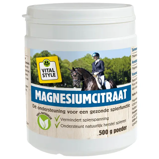 Must-Have VITALstyle MagnesiumCitraat 500 Gram