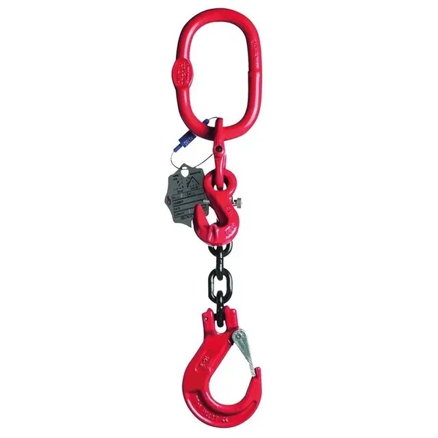 Ambachtelijk DELTALOCK Grade 80 - Voorloper 8 mm x 3 Meter - Klephaak en inkorthaak