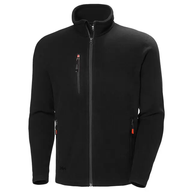 Dagaanbieding Helly Hansen Oxford Classic Fleece Jacket Zwart - Maat XXL