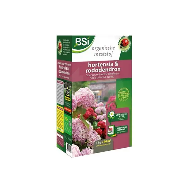 BSI Meststof Bio Voor Hortensia's - 4kg Origineel
