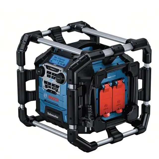 Bosch Bouwradio GPB18 VSC Met Bluetooth En DAB+ Wereldwijde Verzending