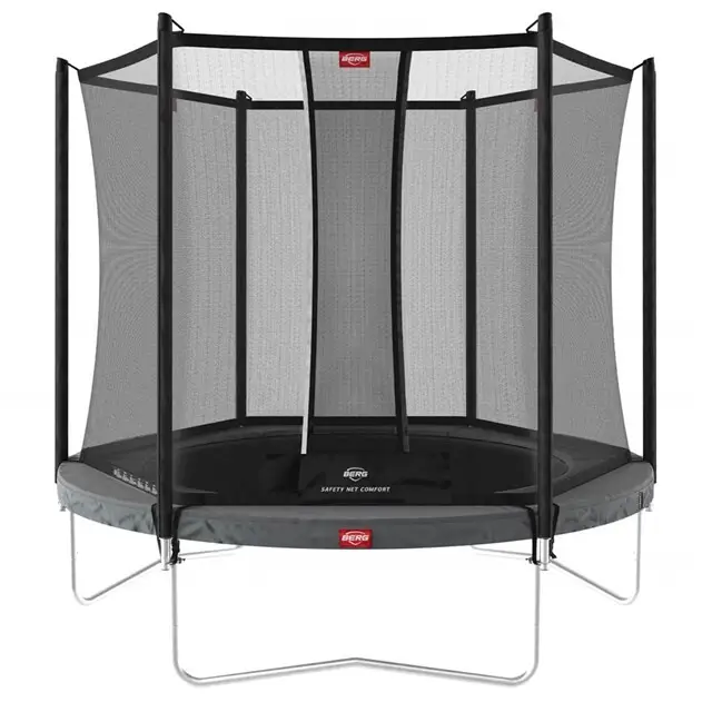 Nu Kopen BERG Trampoline Favorit Regular Grijs - Ø 330 cm Safety Net Comfort