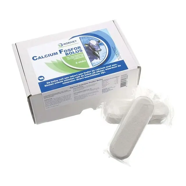 Agrivet Calcium Fosfor Bolus - 8 Stuks Bestel Nu
