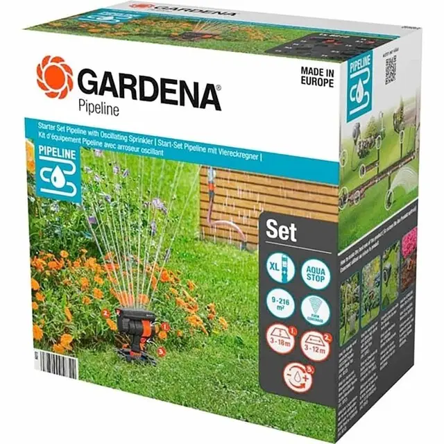 Gardena Pipeline Startset met Zwenksproeier 3/4 Inch Weekendaanbieding