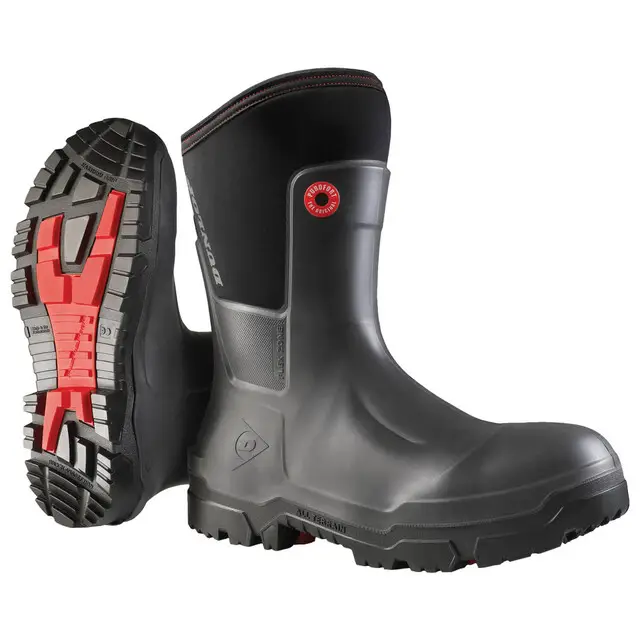 Dunlop Werklaars S5 Snugboot Craftsman Zwart Maat 43 ND6800100 Wereldwijde Verzending