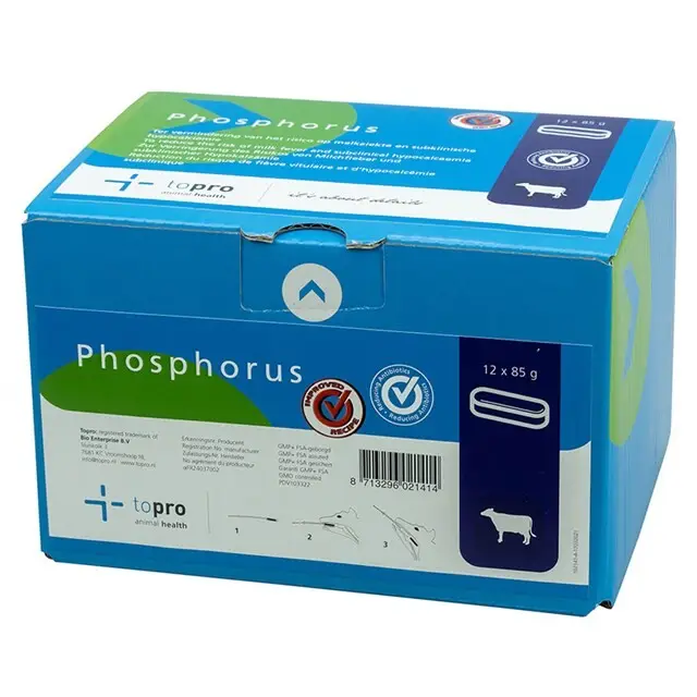 Topro Phosphorus Bolus 12 x 90 Gram Gratis Retour