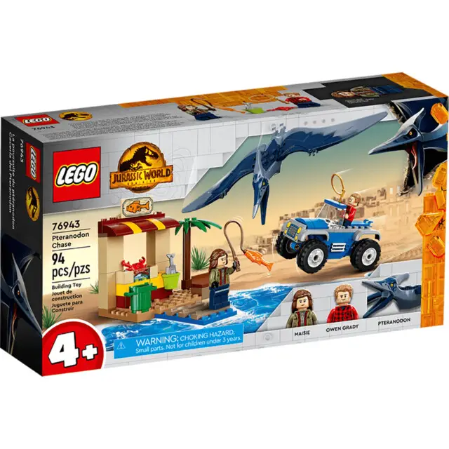LEGO Jurassic World 76943 - Achtervolging van Pteranodon Gratis Verzending