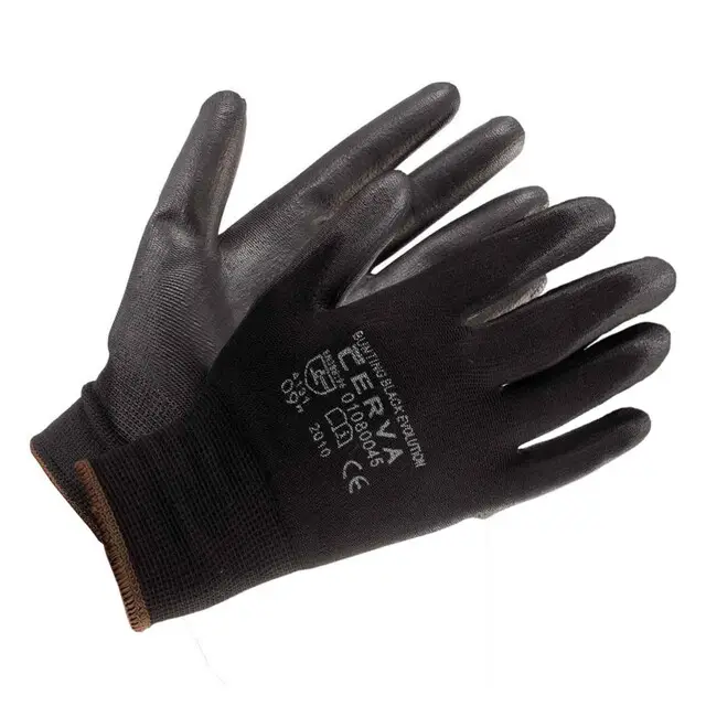 Cerva Werkhandschoenen Polyurethaan Maat 9 Direct Verzonden