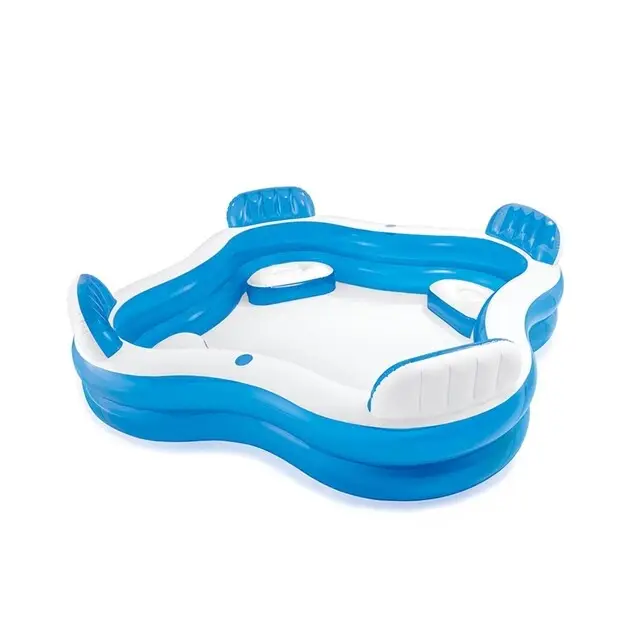 Gratis Retour Intex Familiezwembad Lounge - 229 x 229 x 66 cm