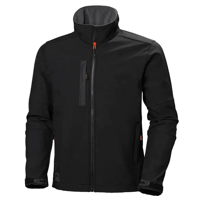 Helly Hansen Softshell Jas Kensington Evo Zwart - Maat XXL Shop Nu