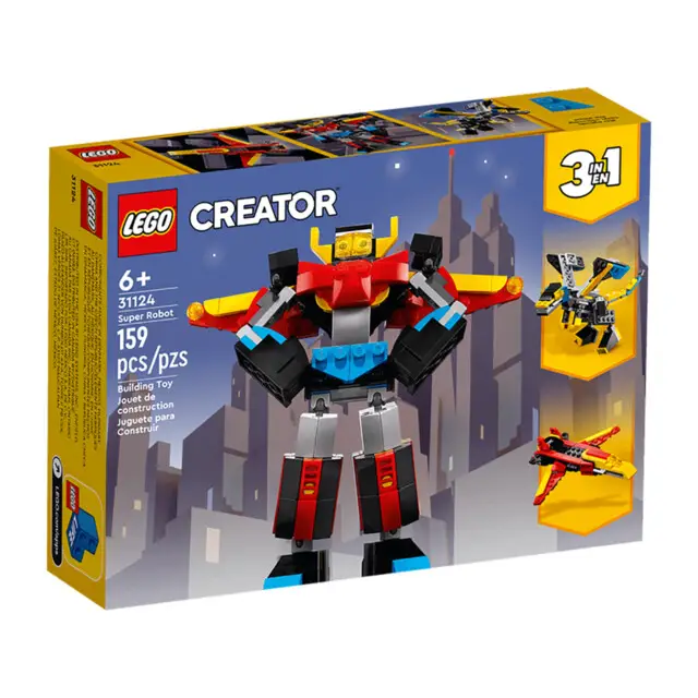 Op = Op LEGO Creator 31124 - 3-in-1 Superrobot