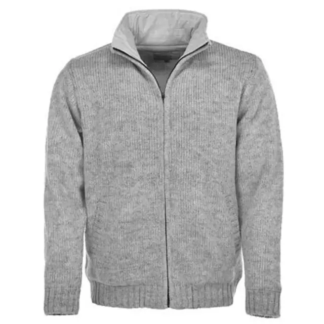 Pure Wool Vest MNL-1703 Lichtgrijs Maat L Bestel Nu