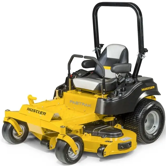 Authentiek Hustler Zitmaaier FasTrak 22 KAW 48 Incl. Maaidek 122 CM