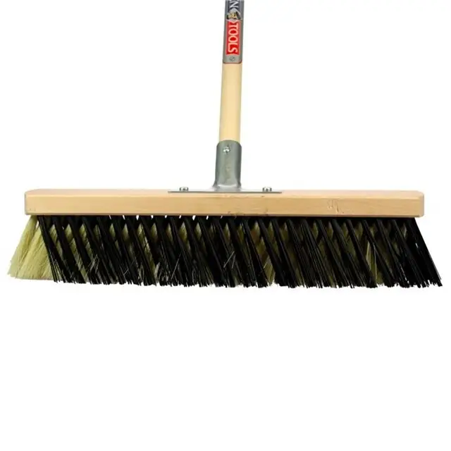 Direct Beschikbaar Talen Tools X-Bezem Kokos 40 cm met Steel