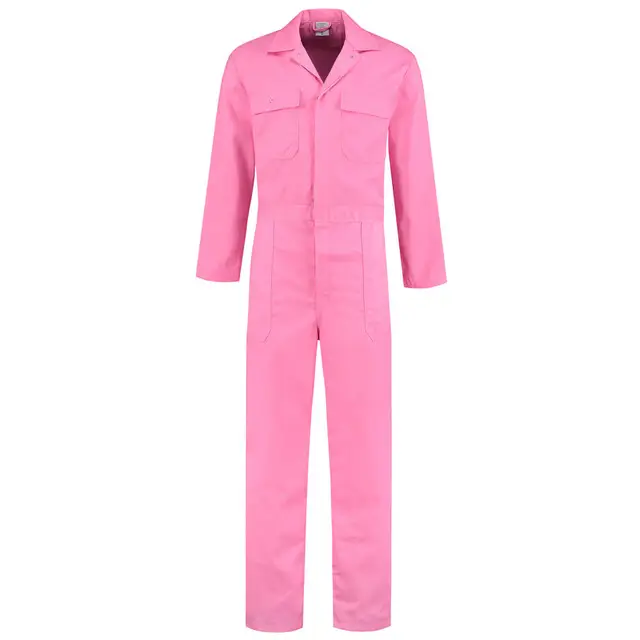 De Boer Polyester/Katoen Overall Roze Maat 52 Gecertificeerd