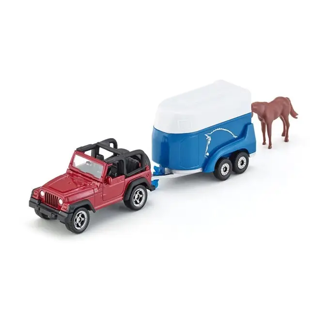 Siku Personenauto met paardentraile Koop Vandaag