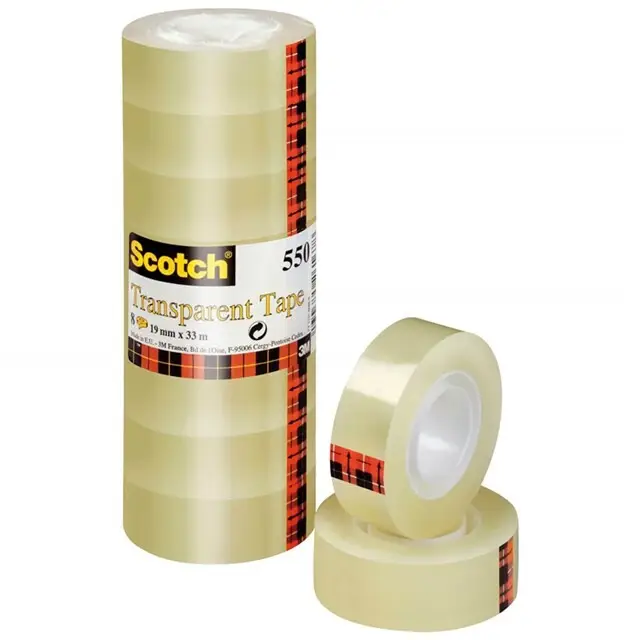 3M Scotch Plakband 8 Rollen Professioneel