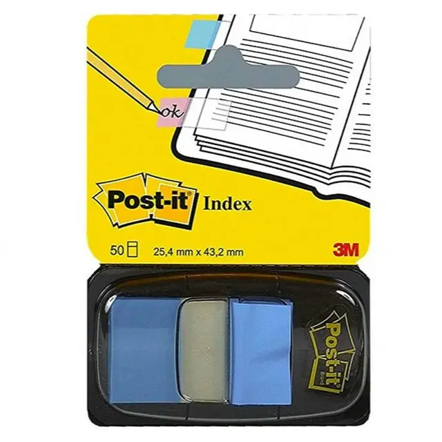 Bestel Nu 3M Post-it Index Licht Blauw