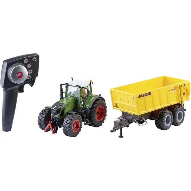 Flitsaanbieding Siku Radiografische Fendt Tractor (Incl. Aanhanger, Granulaat & Stickers)