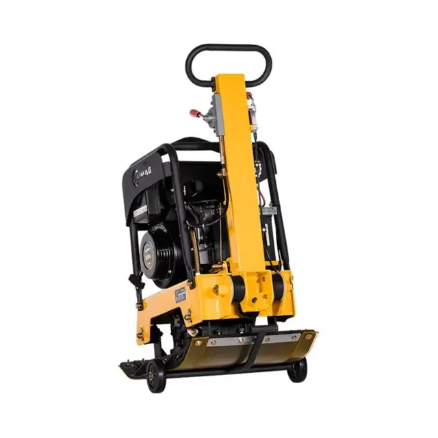 Betrouwbaar Lumag Trilplaat Diesel 6,6 Pk Dieptewerking 30cm (Incl. Rubbermat, Wielenset En Spuitgietzool)