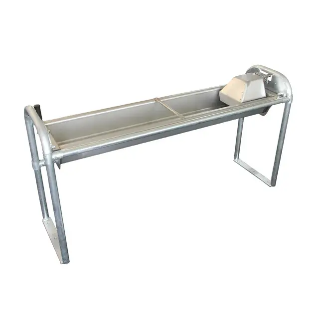 Suevia Vlakkantelbare Drinkbak - 3/4" - RVS Inox - Bodembevestiging - 100 cm Laatste Versie
