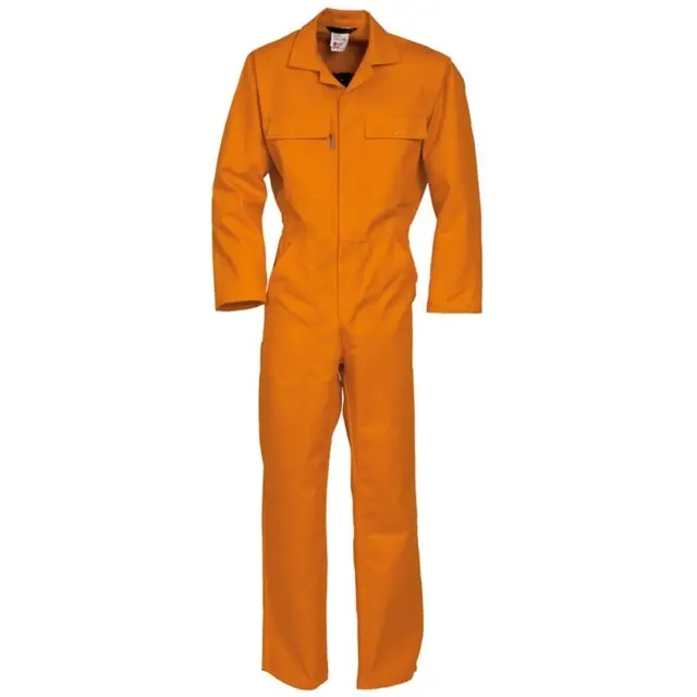 Havep Basic Katoen Overall 2090 Oranje Maat 52 In De Mode