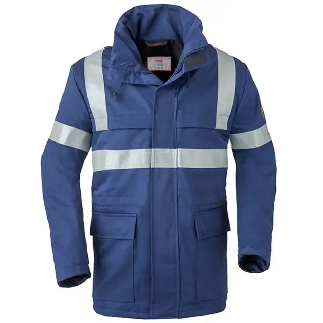 HAVEP 5safety Parka Jas 40070 Marineblauw Maat XL Nieuw