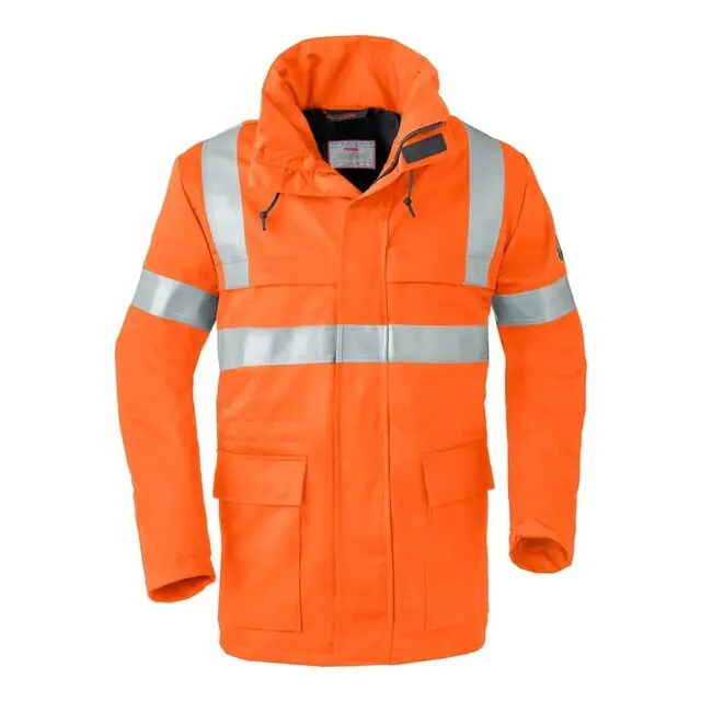 Plaats Bestelling HAVEP 5safety Parka Jas 40070 Oranje Maat L