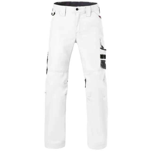 Hete Deal Werkbroek Attitude Wit/charcoa 65%/35% Poly/katoen, 260 Gr/m2 Maat V28