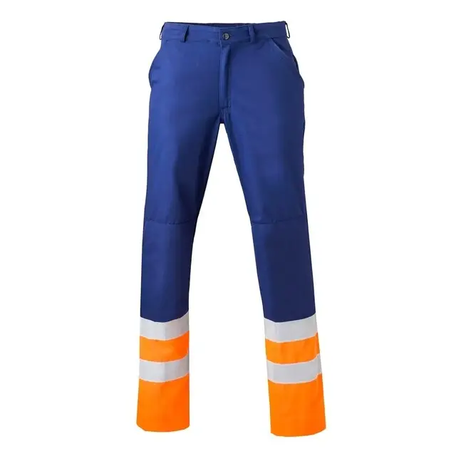 HaVeP Werkbroek High Visibility 8397 Marine/Fluor oranje Maat 54 Koopje