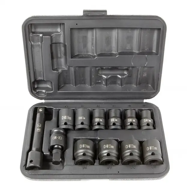 Airpress Impactdoppenset 12 Delig 1/2" Favoriet