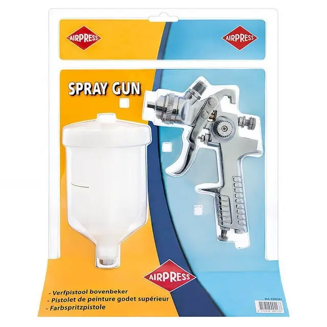 Airpress Verfspuit Met Bovenbeker Superprijs