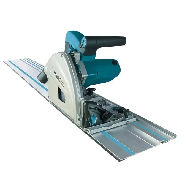 Voordeelprijs Makita 230 V Invalcirkelzaag 165mm SP6000J1X (incl. Geleiderail 1500mm, Tas & Koffer)
