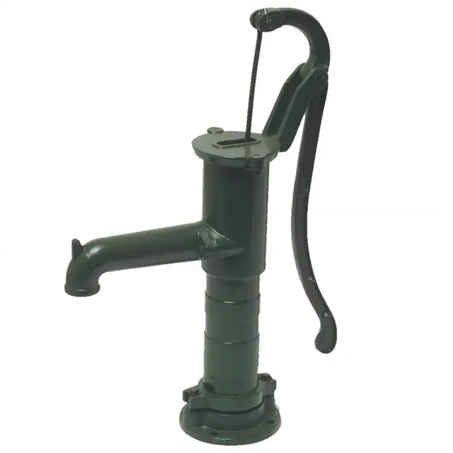 Handpomp Gietijzer Met Rondflens Merkproduct