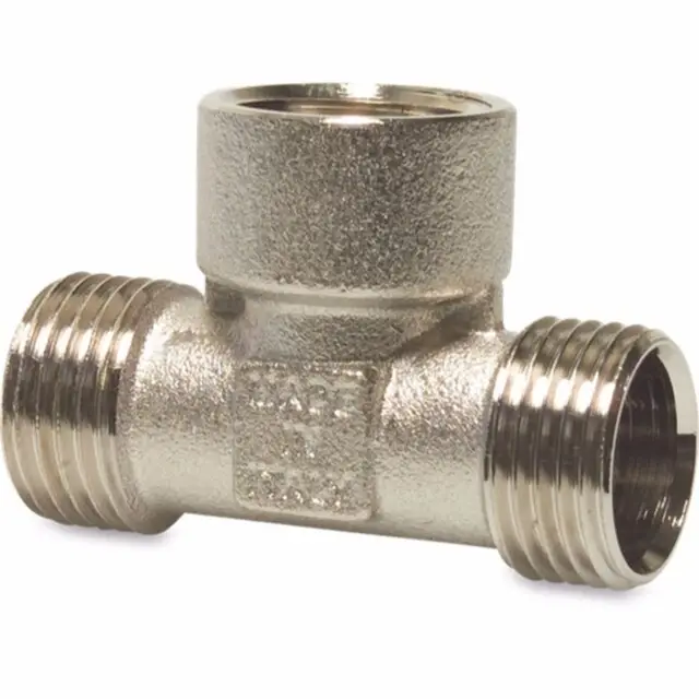Multi-Fit T-stuk 90° messing 3/4 inch Limited Edition