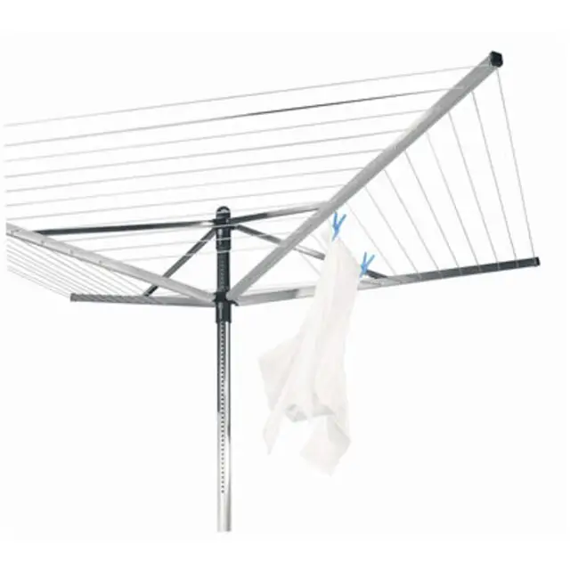 Brabantia Lift-O-Matic 50m + grondanker - Metallic Grey Plaats Bestelling