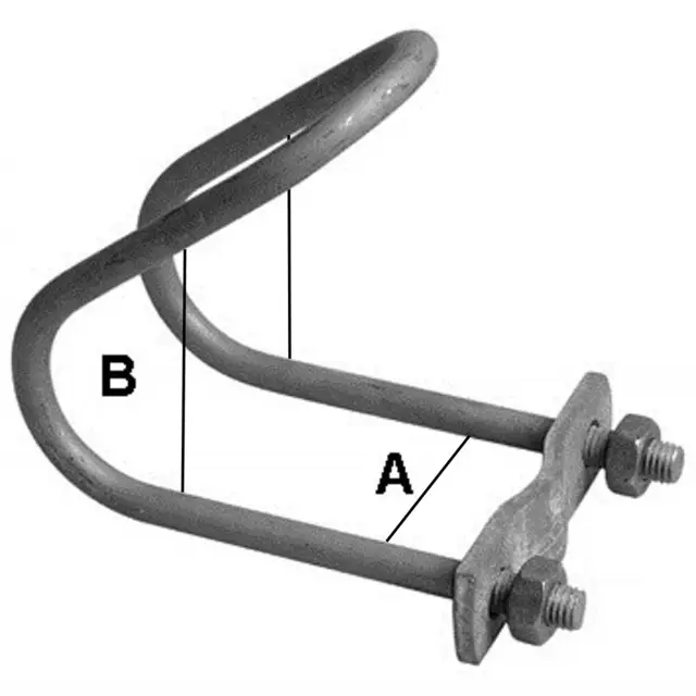Superprijs Draadklem TG 245 - 1 1/2 Duims x 1 1/2 Duims