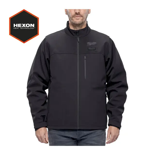 Milwaukee M12 Premium Accu Verwarmde Jas Zwart - Maat M Handgemaakt